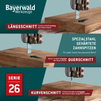 Bandsägeblatt Spezialstahl zahnhart